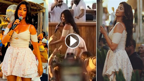 إطلالة مميزة ورقصة مثيرة لـ روبي بحضور الفنان مصطفى فهمي (فيديو وصور)