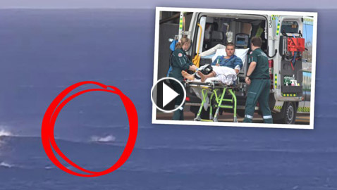 سبح وهو ينزف بغزارة.. مشهد مرعب لنجاة شاب من فك قرش أبيض