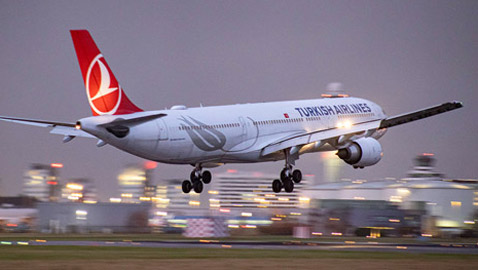 انتحار مسافر بحمام طائرة تركية يجبرها على الهبوط اضطراريا!