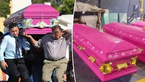 توابيت باللون الزهري.. حتى تستريح مثل باربي !