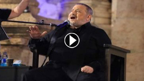 تصرف غريب لـ جورج وسوف بمهرجان جرش يثير قلق جمهوره