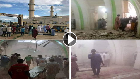 أثناء صلاة الجمعة.. مسجد ينهار على المصلين ويقتل 7 بنيجيريا! فيديو