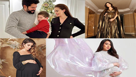 صور نجمات الفن الحوامل بأجمل الإطلالات الصيفية..