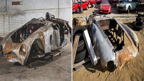 مجهول يدفع مبلغ خيالي من أجل هيكل سيارة فيراري تعود لعام 1954! صور