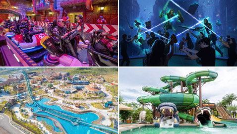 من أمريكا إلى اليابان.. إليكم 8 من أفضل مدن الملاهي الجديدة في العالم