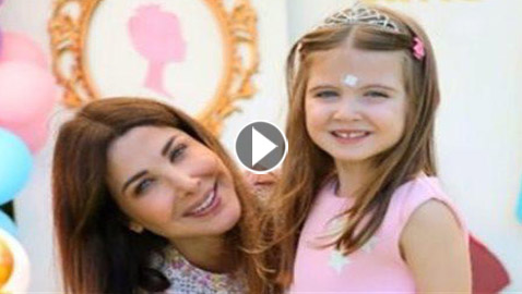 فيديو يأسر القلوب: ابنة نانسي عجرم ليا تغني 