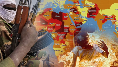 من بينها 4 بلاد عربية.. إليكم أخطر 10 دول في العالم لعام 2023