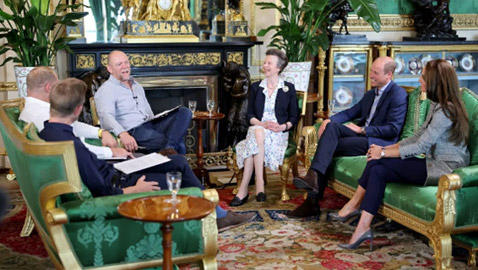 ولي العهد البريطاني يكشف الرياضة التي بكى بسببها