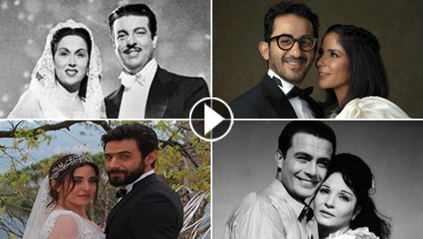 12 نجما ارتبطوا بقصة حب انتقلت من التمثيل في الأفلام إلى الواقع..