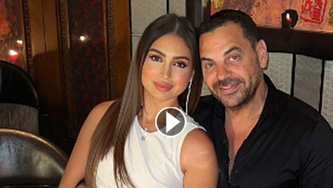 نيكول سعفان تحتفل بعيد ميلاد طليق أصالة طارق العريان: فيديو وصور رومانسية 