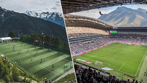 أغرب 10 ملاعب رياضية في العالم!