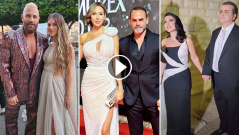 ثنائيات مميزة على السجادة الحمراء بحفل جوائز الموريكس دور 2023