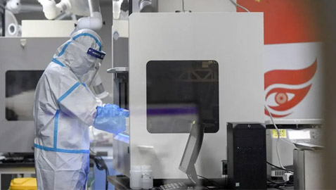 ازدهر بفضل كورونا.. مختبر صيني 