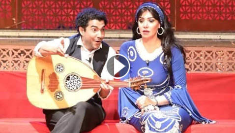 خناقة نارية حقيقية في مسرحية 