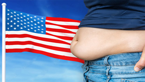 السمنة أصبحت أكثر شيوعا في عدد متزايد من الولايات بأمريكا