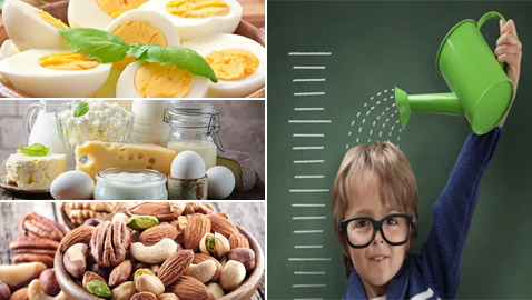 بغض النظر عن علم الوراثة.. 9 أطعمة تساعد على زيادة الطول!