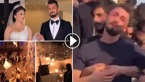 أول فيديو لعريس 