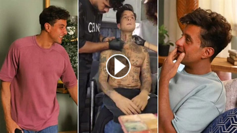 فيديو: كيف يخفي أحمد الفيشاوي أوشام التاتو التي تغطي جسده أثناء تصوير أعماله؟