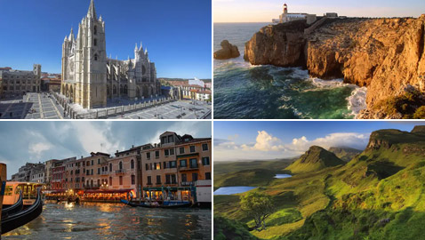 بالصور: استكشاف أوروبا على ظهر الدراجة الهوائية