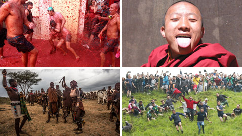 البصق وإخراج اللسان للتحية.. 10 تقاليد غريبة تمارسها شعوب حول العالم