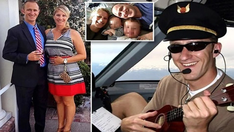 طيار حاول إطفاء طائرة بالجو بعد إصابته بانهيار عقلي