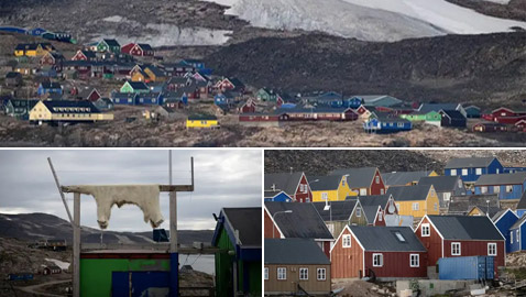 أبعد قرية في العالم لم تسلم من التغيرات المناخية.. صور