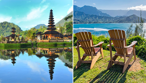 وجهات سياحية رومانسية مناسبة لقضاء شهر العسل في نوفمبر (تشرين الثاني)