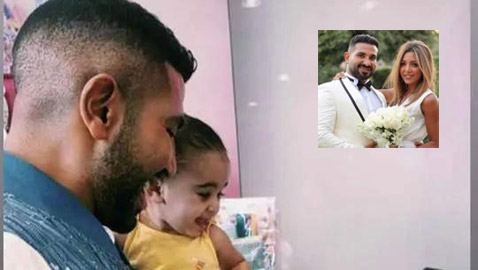 اول صورة لأحمد سعد مع ابنته، بعد طلاقه من علياء بسيوني!