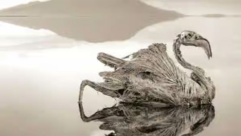 بحيرة ميدوسا.. حيث تتحول الكائنات الحية إلى أحجار