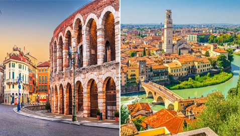 فيرونا وجهة إيطالية غنية بالمعالم الجاذبة والمناظر الآسرة.. صور
