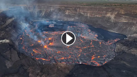 لا زلازل ولا فيضانات.. هذه الدولة تنتظر انفجار بركان وشيك! فيديو