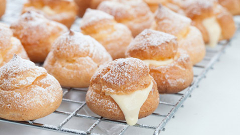 إليكم طريقة تحضير حلى بروفيترول كاسترد الرائعة