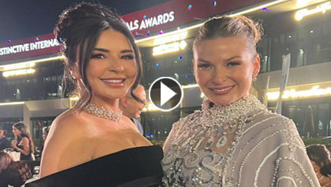فيديو مصالحة باميلا الكيك وماغي بو غصن! باميلا تصل بـ هليكوبتر وإطلالة ماغي ساحرة
