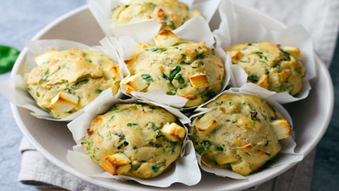 إليكم طريقة تحضير مافن السبانخ والجبن.. بطعم لذيذ ومميز