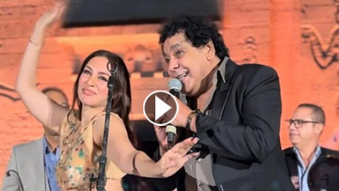 فيديو وصور: من هي الراقصة المهندسة ايمي سلطان التي ظهرت مع محمد منير؟