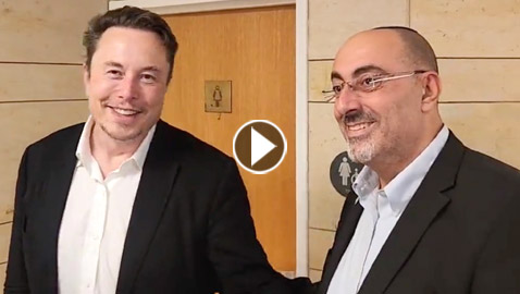 إيلون ماسك يواجه موقف غريب اثناء زيارته لإسرائيل