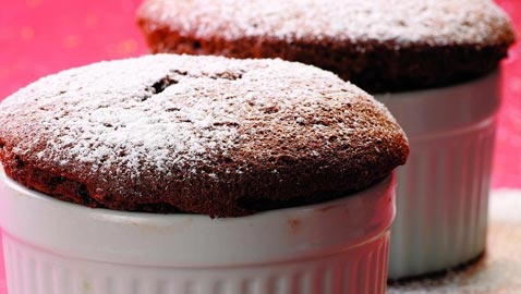 اليكم وصفة سوفليه كيك الشوكولاتة الشهية