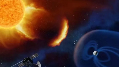 عاصفة شمسية مرتقبة قد تشل الإنترنت.. علماء يكشفون!