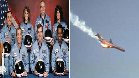 تصادم طائرة وانفجار مكوك.. صور التقاطت قبل الكارثة بدقائق