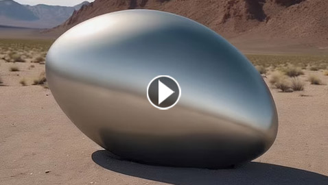 تخفيه أمريكا! جسم فضائي ضخم على شكل بيضة يثير الشبهات (فيديو وصور)