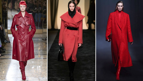 بالصور: أفكار لتنسيق المعطف الأحمر في إطلالات رأس السنة