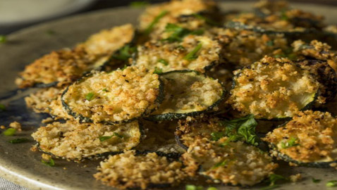 إليكم طريقة تحضير كوسا مقرمشة مشوية للرجيم