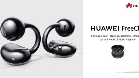 تشبه المجوهرات.. هواوي تكشف عن أولى سماعاتها بتقنية الأذن المفتوحة