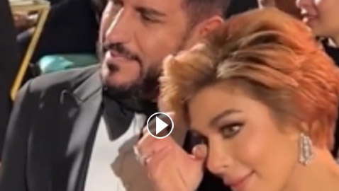 فيديو أصالة جدّة للمرة الاولى: أوقفت حفلها لتهنئ ابنتها شام وفائق حسن يبكي متأثراً