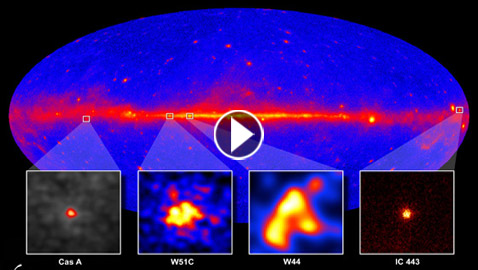 تلسكوب ناسا يكشف عن عرض ضوئي كوني مدته 14 عاما في 6 دقائق