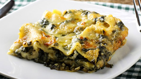 إليكم طريقة تحضير لازانيا السبانخ الشهية للرجيم