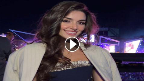 النجمة التركية الشهيرة هاندا ارتشيل تُفاجئ جمهورها بلوك جديد وتتحدث العربية