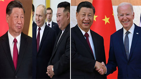 بمناسبة 2024.. رئيس الصين يهنئ الرؤساء بايدن وكيم وبوتين