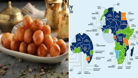 مأكولات يُفضل المسافرون تجربتها حول العالم، بضمنها أطعمة من مصر، السعودية، المغرب، تونس والسودان