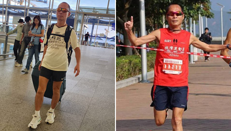 أعمى يركض مسافة 2250 كيلومتر خلال 40 يوما في اليابان.. والسبب؟